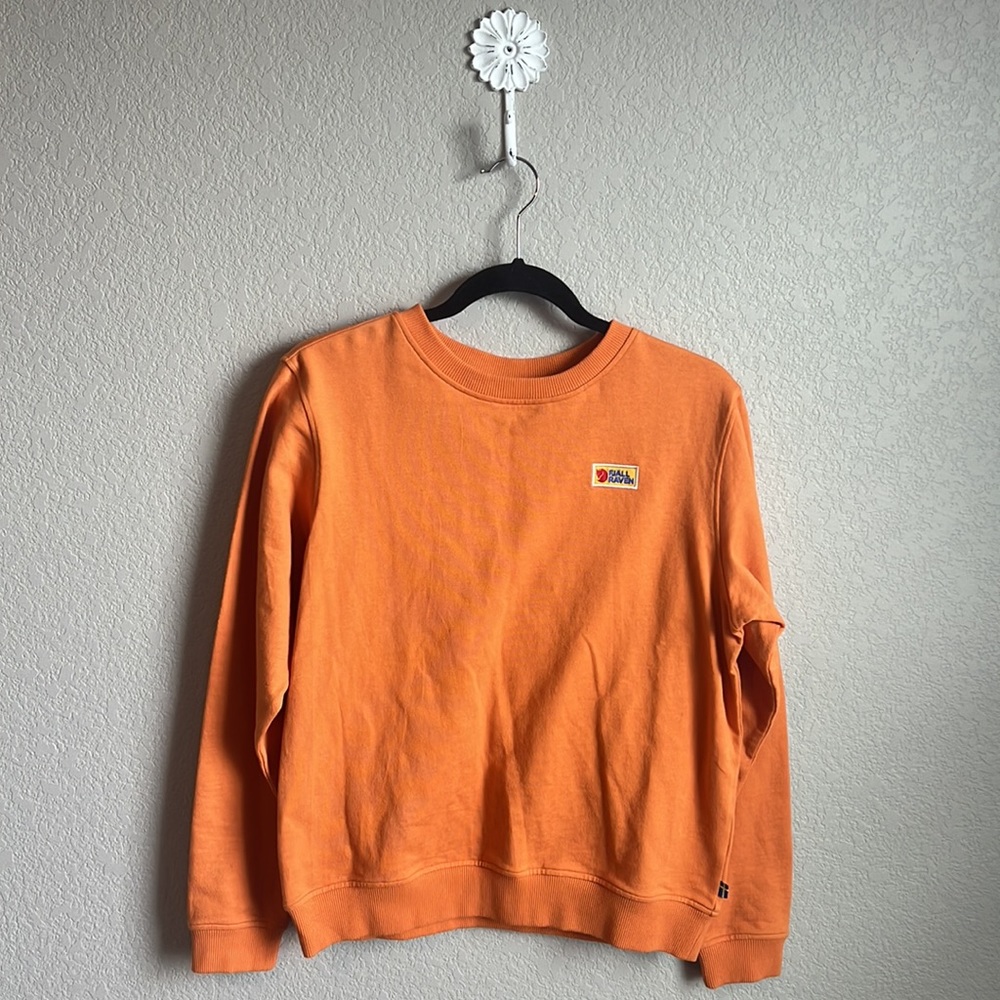Fjallraven Orange Sweatshirt